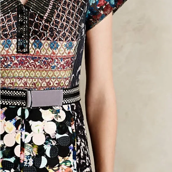 ANTHROPOLOGIE Beguile Byron LARS Margot Pencil Dress multicolored - Picture 6 of 17